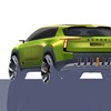 Skoda Vision 7S Concept, 2022 – Design Sketch