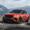 The quad lamps on the front of the vehicle have evolved from multi-lens array technology to seamless light performance. With their two-line design, the quad lights symbolize the fusion of technology and aesthetics.