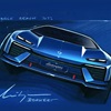 Lamborghini Lanzador Concept, 2023 – Design Sketch by Mitja Borkert