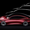 Mercedes-Benz Concept CLA Class, 2023 – As the first car to be developed on the all-new electric-first Mercedes-Benz Modular Architecture (MMA) platform, the Concept CLA Class points the way for the next-generation electric-drive technology