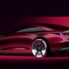 Mercedes-Benz Concept CLA Class, 2023 – Design Sketch Exterior