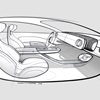 Mercedes-Benz Concept CLA Class, 2023 – Design Sketch Interior