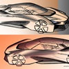 Toyota FT-Se Concept, 2023 – Design Sketch