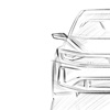 Volkswagen ID. GTI Concept, 2023 – Design Sketch