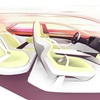 BMW Vision Driving Experience Concept, 2025 – Interior – Design Sketch by Simon Kafmann
