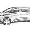 Mercedes-Benz Vision V Concept, 2025 – Design Sketch