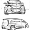 Mercedes-Benz Vision V Concept, 2025 – Design Sketch