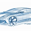 Volkswagen ID. AURA Concept, 2025 – Design Sketch