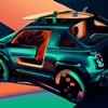 Renault R4 JP4x4 Concept, 2026 – Design Sketch