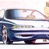 Oldsmobile Antares, 1995 – Design Sketch