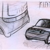 Fiat Ecobasic Concept, 2000 - Design Sketch