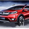 Honda BR-V Prototype, 2015 - Design Sketch