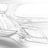 Mercedes-Maybach EQS Concept, 2021 – Design sketch – Interior