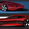Mercedes-Benz AMG Vision Gran Turismo Concept (2013) - Design Sketch by Davis Lee
