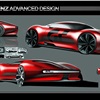 Mercedes-Benz AMG Vision Gran Turismo Concept (2013) - Design Sketches by Bastian Baudy