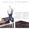 Hupmobile Advertising Art by Bernard Boutet de Monvel (January, 1929): Who Made It The Mode? Evening Wrap by Molyneux... Car by Hupmobile