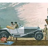 1923 Mercedes Runabout - Illustrated by Leslie Saalburg