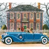 1933 Packard Dual Cowl Phaeton - Illustrated by Leslie Saalburg