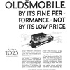 Oldsmobile Six Sedan Ad (February, 1926): Judge Oldsmobile by its fine performance, not by its low price