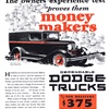 Dodge Trucks Ad (February, 1932): Panel Delivery - Illustrated by Fred Cole