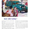 Dodge Trucks Ad (January, 1947): Let's talk turkey!