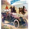 Lozier Touring Car Ad (October, 1911): In the mountains... you find the Lozier - Illustrated by George Gibbs