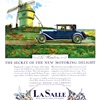Cadillac/LaSalle Ad (August, 1927): Le Moulin - Illustrated by Edward A. Wilson