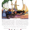 Cadillac/LaSalle Ad (August, 1928): Tranquillité - Illustrated by Edward A. Wilson