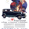 Pontiac Six Ad (October, 1928): Sport Landau Sedan, Body by Fisher - A Signal Triumph in Design, in Construction, in Performance