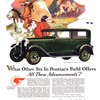 Pontiac Six Ad (November, 1928): 2-Door Sedan - What Other Six In Pontiac's Field Offers All These Advancements?