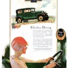 Chevrolet Ad (July, 1928): Effortless Driving - Illustrated by Fred Mizen