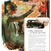 Chevrolet Ad (September, 1928): A Rare Combination of Beauty and Utility - Illustrated by Fred Mizen
