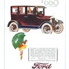 Ford Model T Ad (March, 1926): Fordor Sedan in Windsor Maroon - Illustrated by Malcolm Daniel Charleson