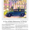 Nash De Luxe Light Six Sedan Ad (1927): A Car of Rich Distinction in Design