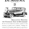 DeSoto Six Ad (November, 1928): Brilliantly Meeting the Ultimate Test of Ownership