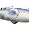 «Звезда–1» (Первый отечественный рекордно-гоночный автомобиль), 1946 – Рисунок А. Захарова / Из коллекции «За рулём» 1978-4