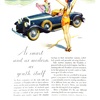Franklin Roadster Ad (June, 1929): Illustrated by Elmer Stoner