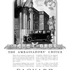 Packard Ad (January-February, 1926): The Ambassadors' Choice