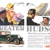 The Greater Hudson Ad (July, 1929): Illustrated by Karl Godwin