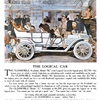 Oldsmobile Model M Ad (1908): The Logical Car - Illustrated by Edward Penfield