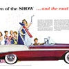 Chevrolet Bel Air Convertible Ad (January, 1956): Queen of the SHOW... and the road! - Illustrated by Bruce Bomberger