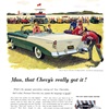 Chevrolet Bel Air Convertible Ad (May, 1956): Man, that Chevy's really got it! - Illustrated by Paul Nonnast