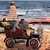 1906 Cadillac - Illustrated by Leslie Saalburg