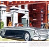 Automotive Fashions (March, 1954): Cunningham Continental Cabriolet - Illustrated By Leslie Saalburg