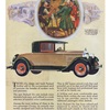 Packard Six Two-Passenger Coupe Ad (October–November, 1927) – In the eighteenth century coach building was an art. "The most superb carriage ever built" was finished in 1761 for George III