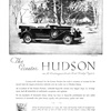 Hudson Super-Six Ad (April, 1929): Illustrated by Chas. A. Barker