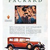 Packard 633 7-Passenger Sedan Ad (August–September, 1929) - The Roman priestesses of Vesta were consecrated to the protection and unfailing continuance of the pagan temple's sacred flame