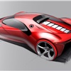 Ferrari P80/C (2019) - Design sketch