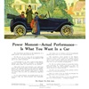 Abbott-Detroit Six Touring Car Ad (1916): Power Moment — Actual Performance — Is What You Want In a Car