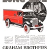 Graham Brothers Trucks Ad (May, 1928) - Long Life